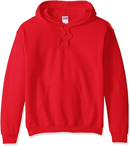 Gildan Mens Heavy Blend Fleece Hooded Sweatshirt Hooded Sweatshirt