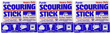 U S Pumice HDW-12 Pumie Scouring Stick, Heavy-Duty