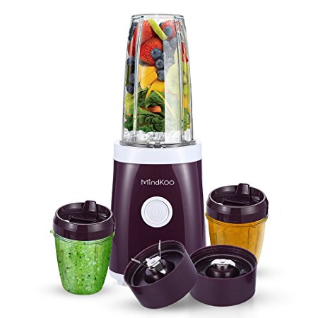 Mindkoo Multifunction Blender Food Processor Salad Milk Shake Mixer Juicer (Purple)