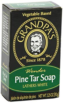 Grandpa Soap Pine Tar 4.25 oz (Pack of 12) , Grandpa-w4hd