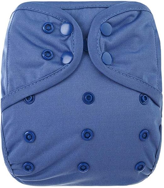 OsoCozy Newborn Cloth Diaper Covers - Adjustable Snap Fit & Double Leg Gussets for Baby Boys & Girls from 6-12 Pounds.