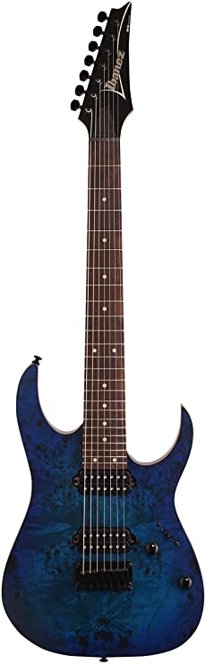 Ibanez RG Series RG7421PB 7-String Electric Guitar Flat Sapphire Blue