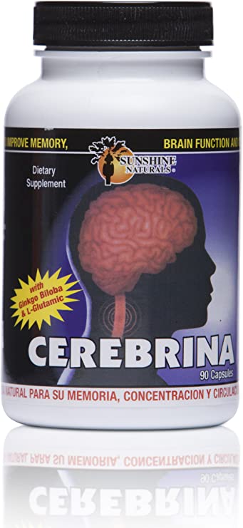 Sunshine Naturals Cerebrina Brain Booster