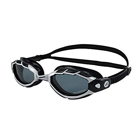 Barracuda Swim Goggle TRITON POLARIZED - Wire Frame Technology, Anti-glare Curved Lenses Anti-fog UV Protection No Leaking Triathlon for Adults Men Women #33975