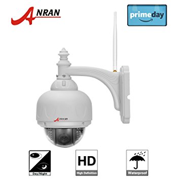 ANRAN 1080P 2.0 MegaPixel HD IR night vision IP Camera Wifi Wireless with Pan/Tilt Outdoor Dome Network video CCTV Cameras Onvif