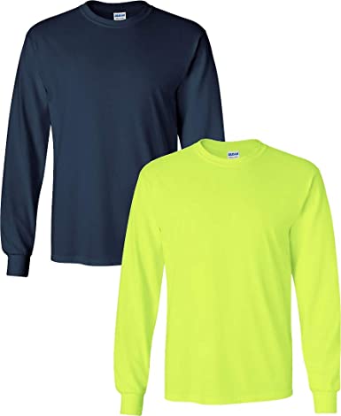 Gildan Men's Ultra Cotton Long Sleeve T-Shirt, Style G2400