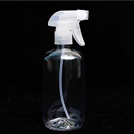 CHDHALTD Clear Spray Bottle,Portable Clear Plastic Spray Bottle,Fine Mist Sprayer Bottles,Refillable Empty Container for DIY Cleaning Products, Essential Oils, Mist Plants