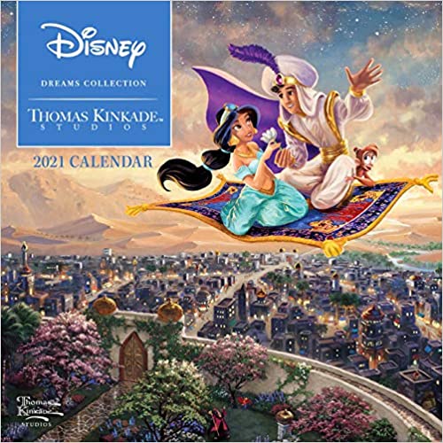 Disney Dreams Collection by Thomas Kinkade Studios: 2021 Mini Wall Calendar