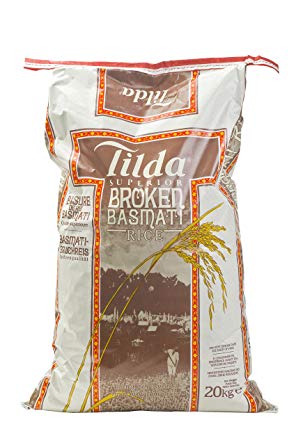 Tilda Broken Basmati Rice Pack of 20 kg