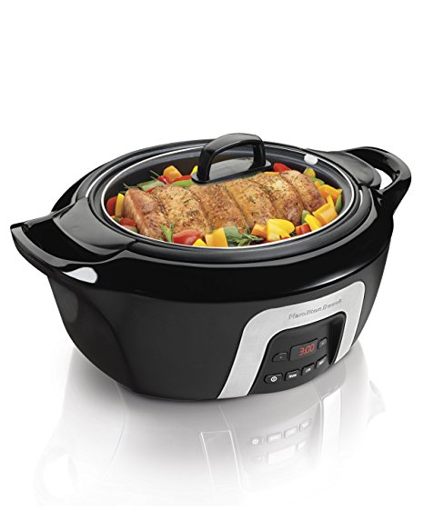 Hamilton Beach 33265 6-Quart Programmable Cool-Surround Slow Cooker