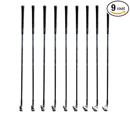 MAZEL Single Length Golf Club Irons Set 4-SW(9 Pieces),Right Handed