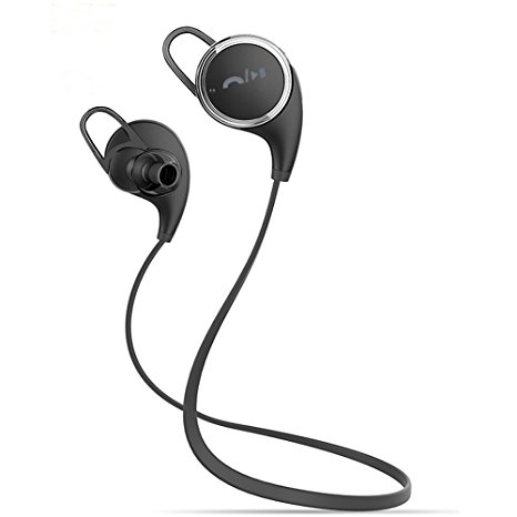 Bluetooth headphones ,Wewdigi Bluetooth headphone with Mic Sport In-Ear Bluetooth 4.1 Wireless Stereo Headset -Black