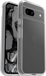 OtterBox Sleek Series Case for Google Pixel 8a, Shockproof, Drop proof, Ultra-Slim, Protective Thin Case, Tested to Military Standard, Clear, Non-Retail Packaging