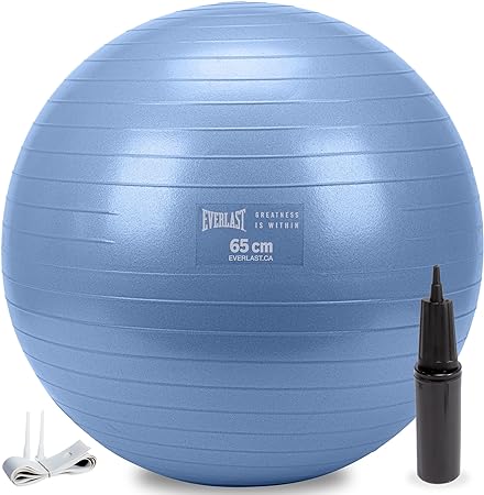 Everlast Anti-Burst Weighted Stability Ball (Available in 55CM, 65CM and 75CM)