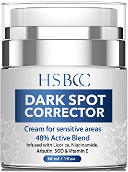 Dark Spot Remover for Face and Body, Dark Spot Corrector-Age Spots and Freckle Remover- Formulated with Arbutin, Niacinamide & Vitamin E- 30 ml