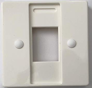 Ivory Philips Hue Dimmer Switch Cover Plate (x2 Magnets), Injection Moulded