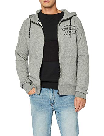 Superdry Men's Surplus Goods Ziphood Hoodie