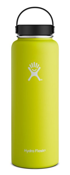 Hydro Flask Vacuum Insulated Stainless Steel Water Bottle, Wide Mouth w/Flex Cap