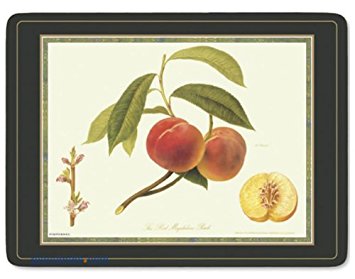Pimpernel Hooker Fruits Placemats - Set of 4 (Large)