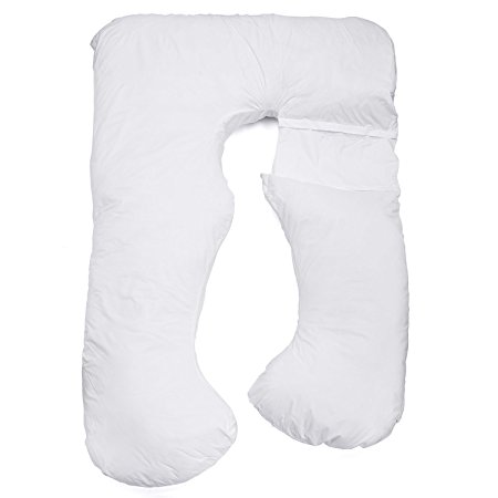 S2BMOM Premium Contoured Total Body Pillow / Maternity Pillow / Pregnancy Pillow ( U Shape convertable to L Shape )