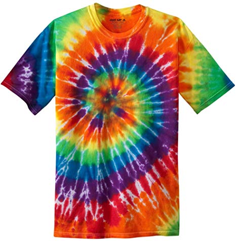 Koloa Surf Co. Colorful Tie-Dye T-Shirts in 17 Colors. Sizes: S-4XL