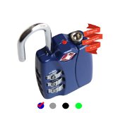 Best12304Open Alert12305Indicator TSA Approved Luggage Locks97334 Colors97333 Digit Combination9733Theft Protection9733Lifetime Warranty on our Durable Heavy Duty Forge Travel Baggage Lock Padlock and Suitcase Lock
