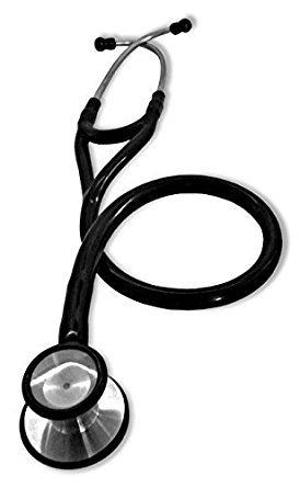 SECOND GENERATION - R.A. Bock Cardiology Dual-Head Stethoscope w/ Stainless Steel Chestpiece