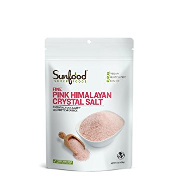 Sunfood -, Fine Himalayan Crystal Salt, 1 lb (454 g)