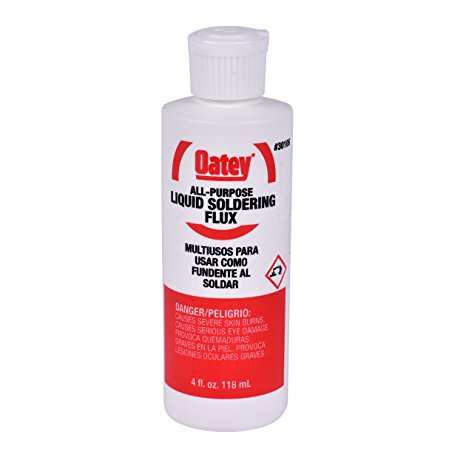 Oatey 30106 No. 11 Liquid Flux, 4-Ounce