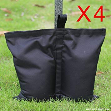 ABCCANOPY Industrial Grade Weight Bags，Leg Weights for Pop Up Gazebo (4x weight bags)