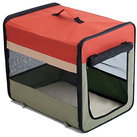 Favorite Soft-Side Vet Visit Travel Foldable Pet Carrier
