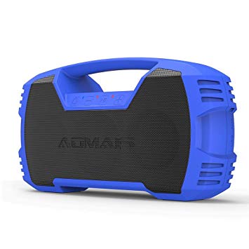 AOMAIS GO 30W IPX7 Waterproof Portable Wireless Stereo Pairing Bluetooth Speakers With 30W Stereo Drivers 30-Hour Playtime with 8800mAh Power Bank (Blue)