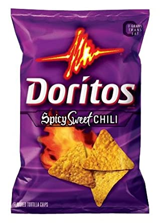 Doritos Spicy Sweet Chili Flavored Tortilla Chips, 12 Oz. (Pack of 3)