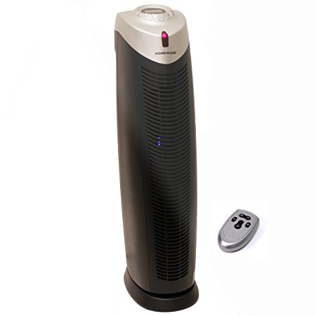 HOMEIMAGE TRUE HEPA AIR PURIFIER with UV Light & IONIZER, 29-Inch. HI-9020 (Remote control included)