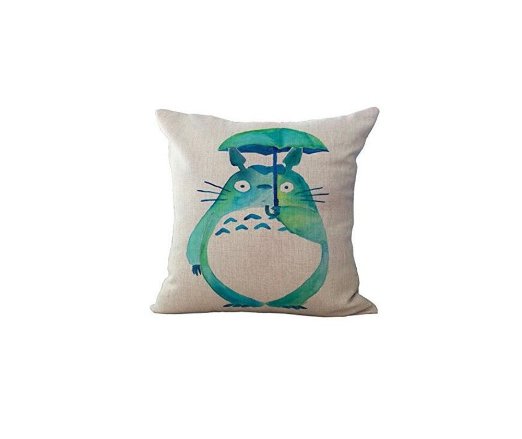 Weitengs Linen Square Decorative Pillowcase Home Decor Sofa Cotton Throw Pillow Cover 18x18''