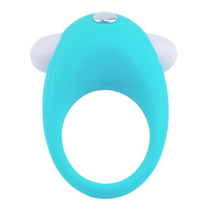 Tracy's Dog Sex Toy Penis Ring Vibrating Cock Ring Adult Toy for Couples (blue)