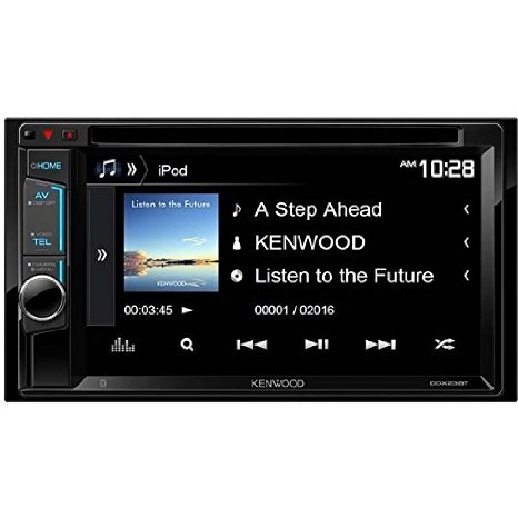 kenwood DDX23BT 6.2" Multimedia Receiver with Bluetooth