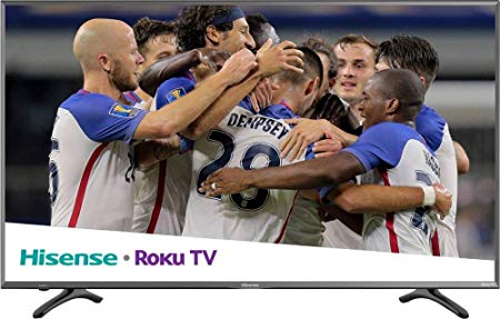Hisense 2018 Model Roku TV 55" Class R7E (54.6" diag.) 55R7E 4K UHD Roku TV with HDR (Renewed)