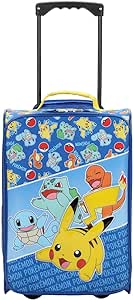 Bioworld Pokémon 18-Inch Youth Travel Pilot Case Carry-on Luggage