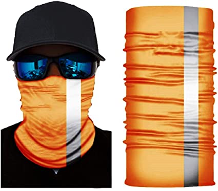Summer Face Cover Men's Neck Gaiter Face Scarf Sun UV Protection Bandana Balaclava Cooling Dustproof UPF50