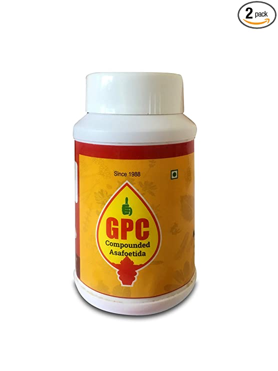 GPC Compounded Asafoetida / Hing Powder Combo Offer: Pack of 02 - (100gms)