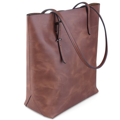 Jack&Chris®Perfect Ladies' Genuine Leather Tote Bag Handbag Shoulder Bag,YSZ112