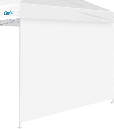 Ohuhu Canopy Tent Sidewall Panel, Sidewall Only, White