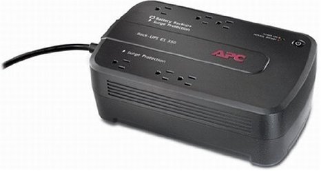 APC BE350G Back-UPS 350VA 6-outlet Uninterruptible Power Supply UPS