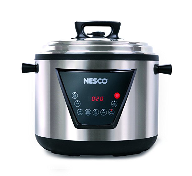 Nesco PC11-25 Pressure Cooker, 11 L, Stainless Steel