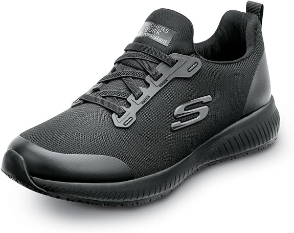 Skechers Work Emma, Women's, Soft Toe, Slip Resistant, EH, Slip-On Athletic, Work Shoe