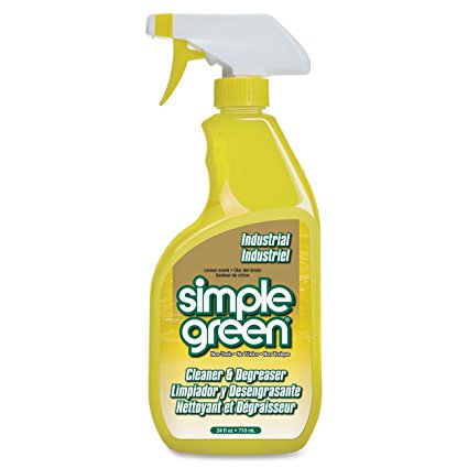 Simple Green SPG14002 All-Purpose Cleaner and Degreaser, Trigger Spray, 24-Ounce, Lemon