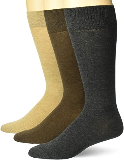 Buttoned Down Men's 3-Pack Pima Cotton Dress Socks