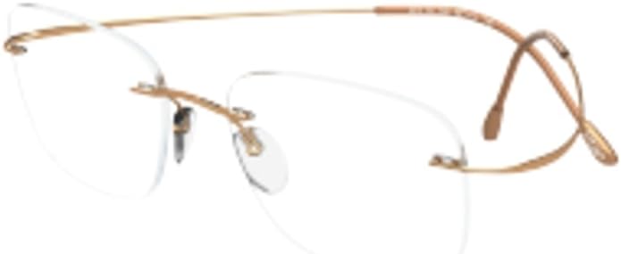 Silhouette TMA MUST COLLECTION 5515/CR Gold 54/21/0 unisex Eyewear Frame