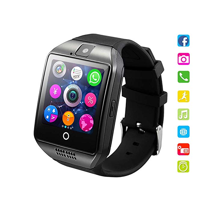 Smart Watch,MalaSport Bluetooth Smart-Watch with Camera Sweat-Proof Support SIM Card Touch-Screen Function Sport Fitness Tracker